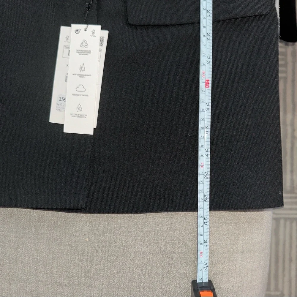 L. ZARA TONAL DOUBLE-BREASTED BLAZER - Picture 12 of 13
